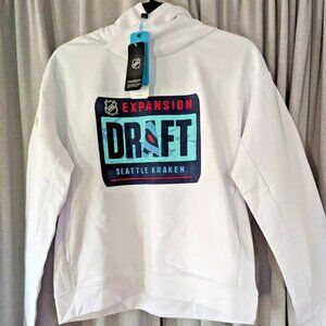 NWT Seattle Kraken 2021 Expansion Draft Levelwear Women's M Evian Hoodie